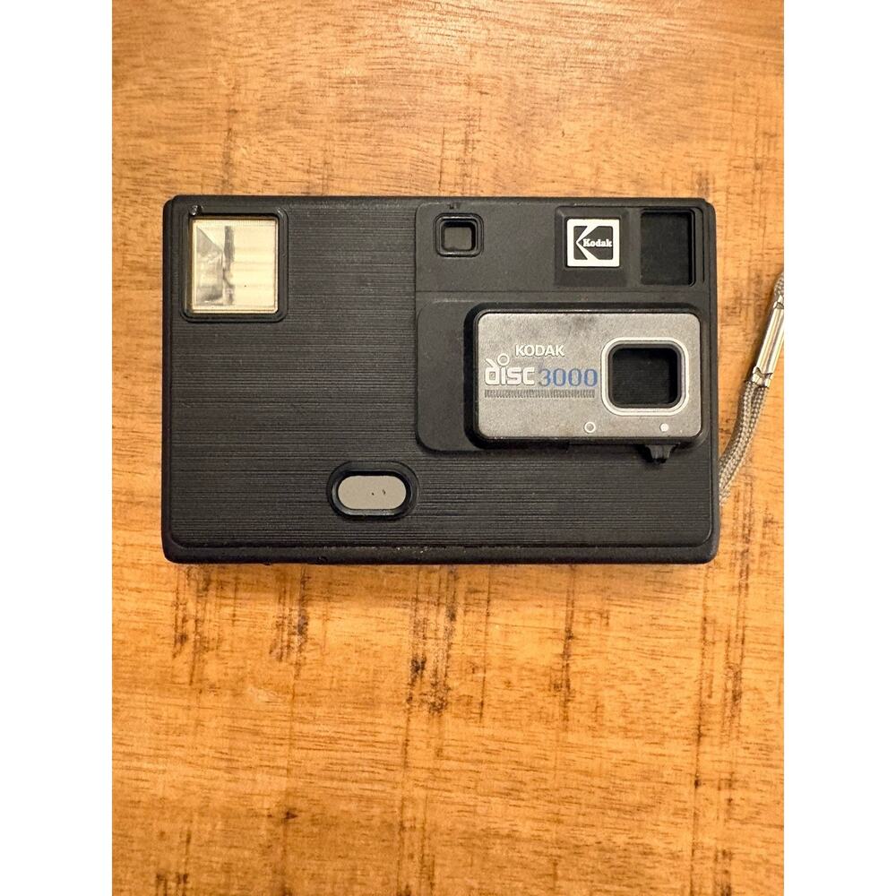 Vintage Kodak Disc 3000 Camera - 1980s Retro Disc Film Photography Prop